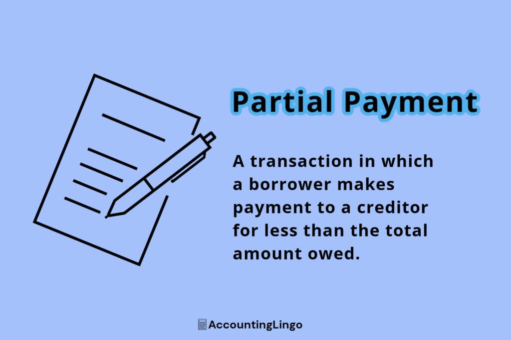 Partial Payment