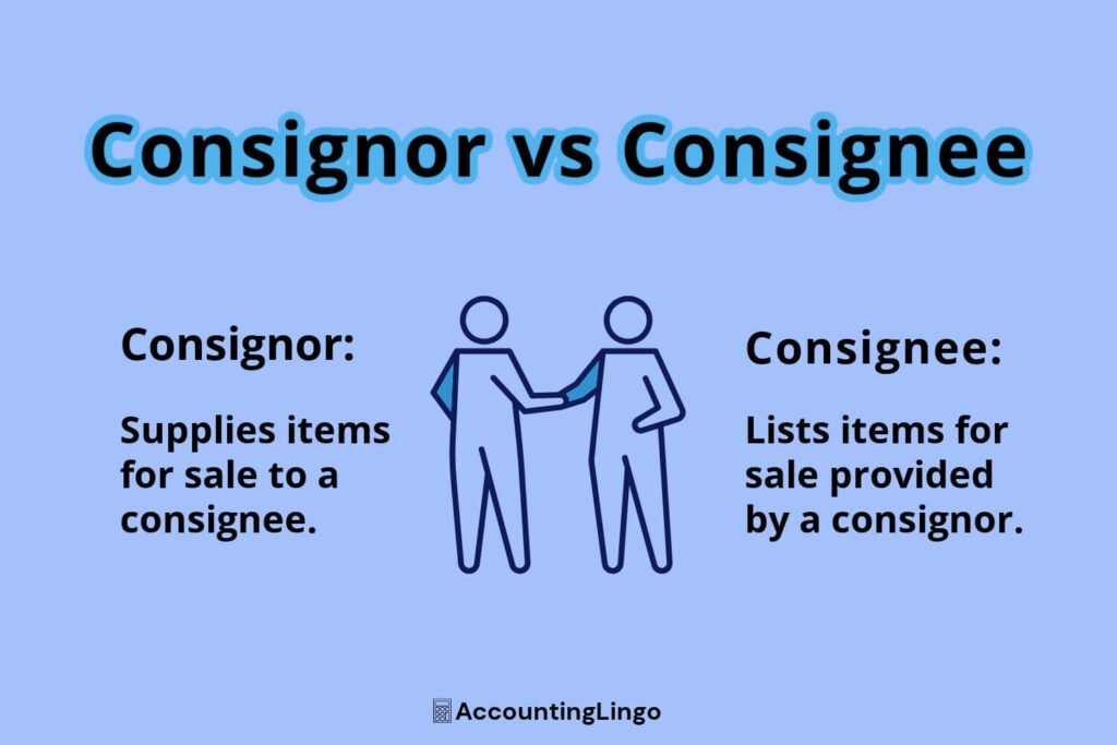 Consignor vs Consignee